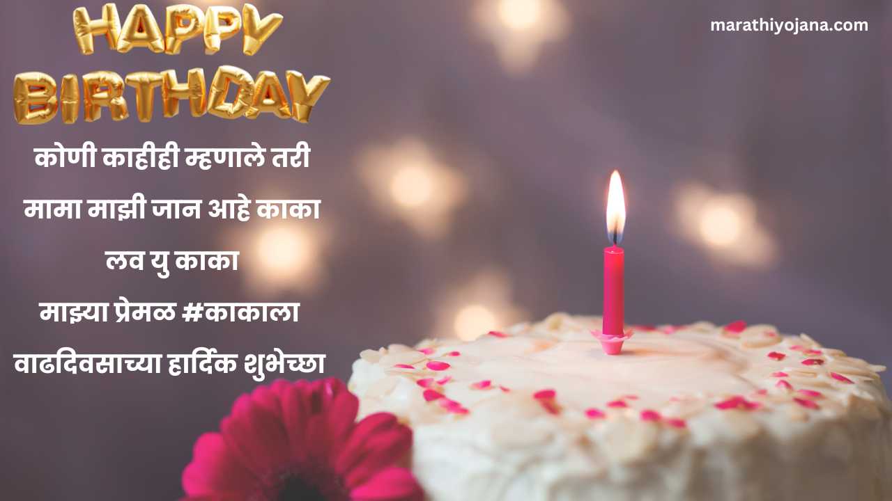 Birthday wishes for KAKA in Marathi