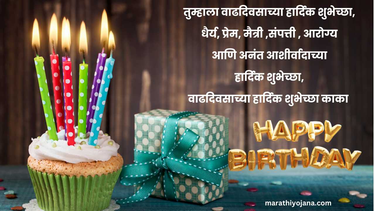 KAKA birthday wishes in Marathi