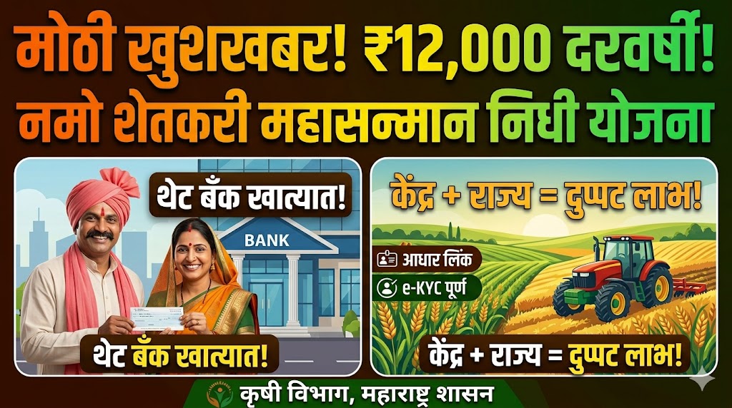 नमो शेतकरी महासन्मान निधी योजना 2026