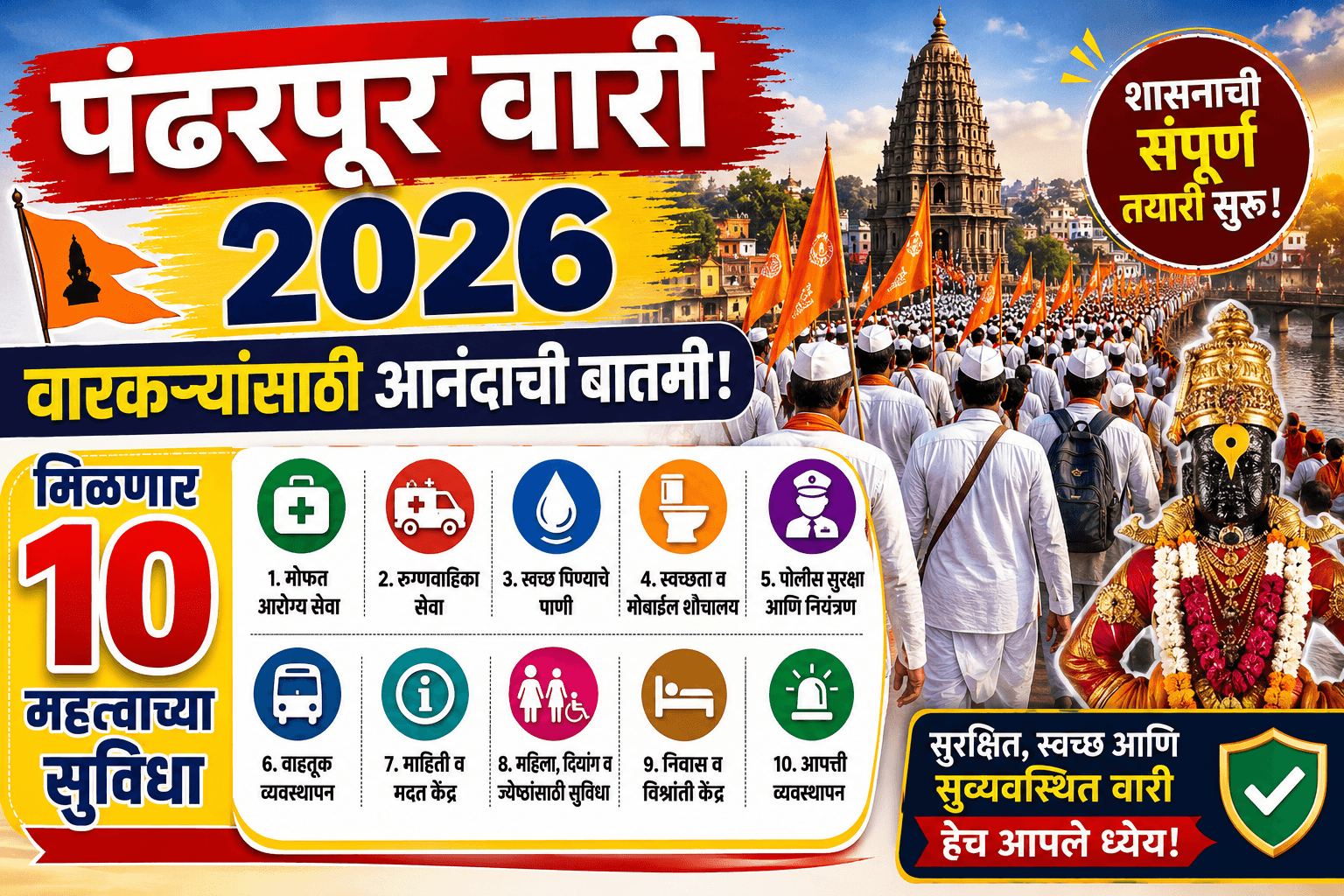 पंढरपूर वारी 2026